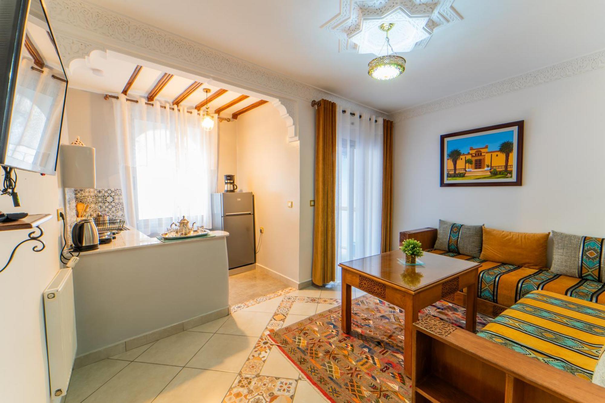 Dar Jinane Apartment Chefchaouen Bagian luar foto