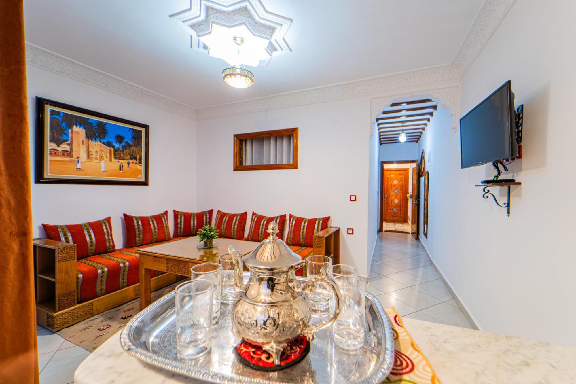 Dar Jinane Apartment Chefchaouen Bagian luar foto