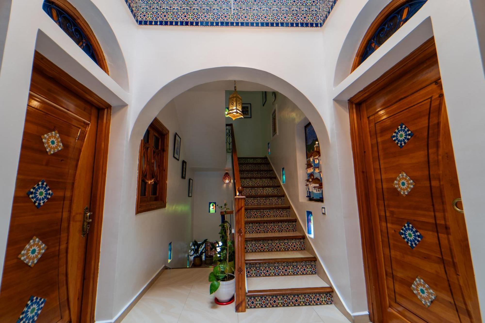 Dar Jinane Apartment Chefchaouen Bagian luar foto