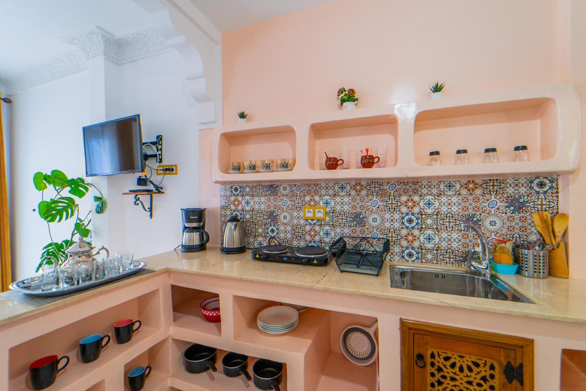 Dar Jinane Apartment Chefchaouen Bagian luar foto
