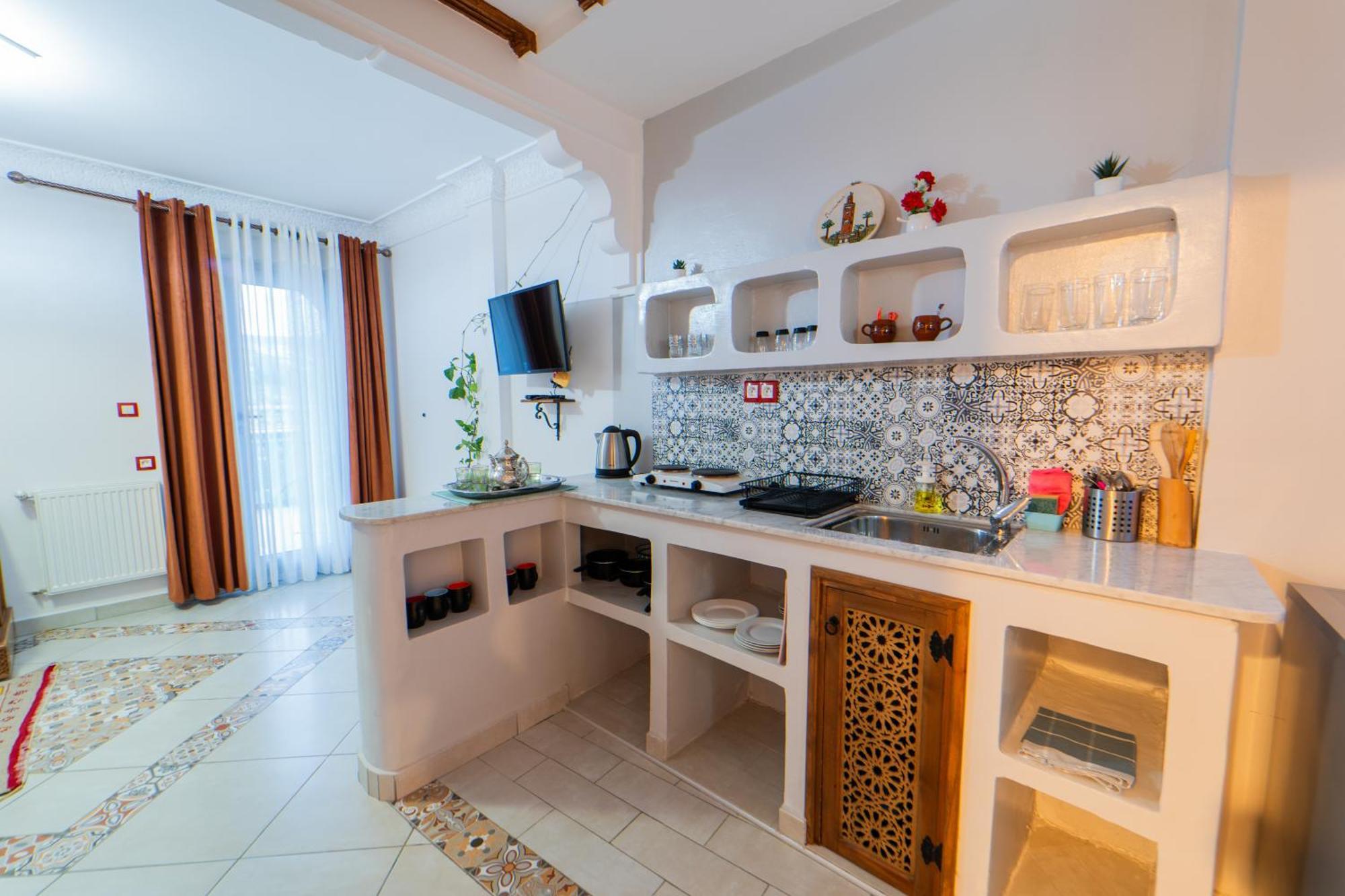 Dar Jinane Apartment Chefchaouen Bagian luar foto