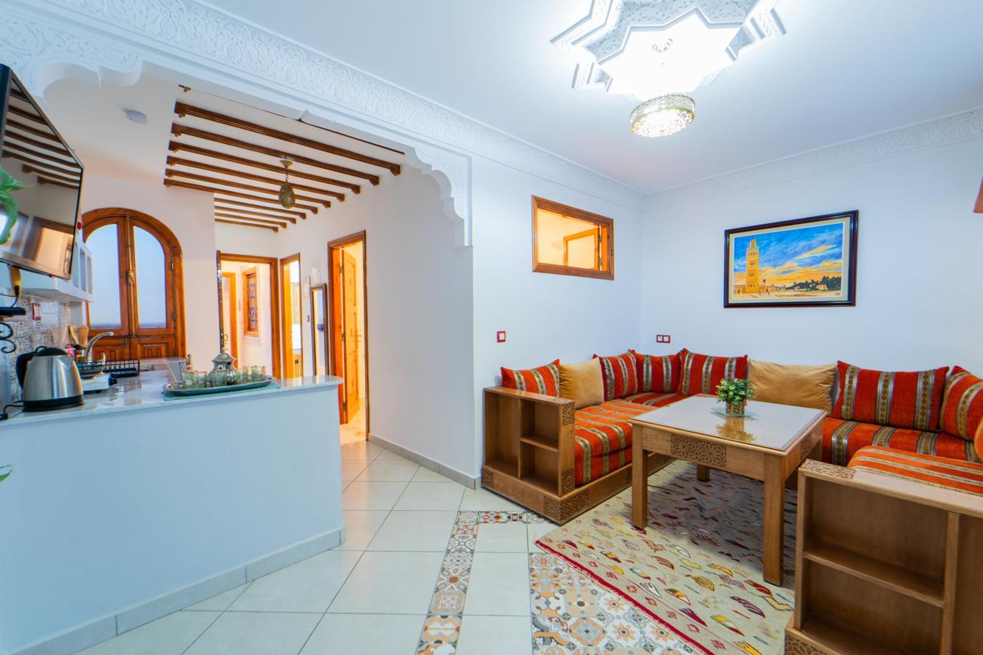 Dar Jinane Apartment Chefchaouen Bagian luar foto