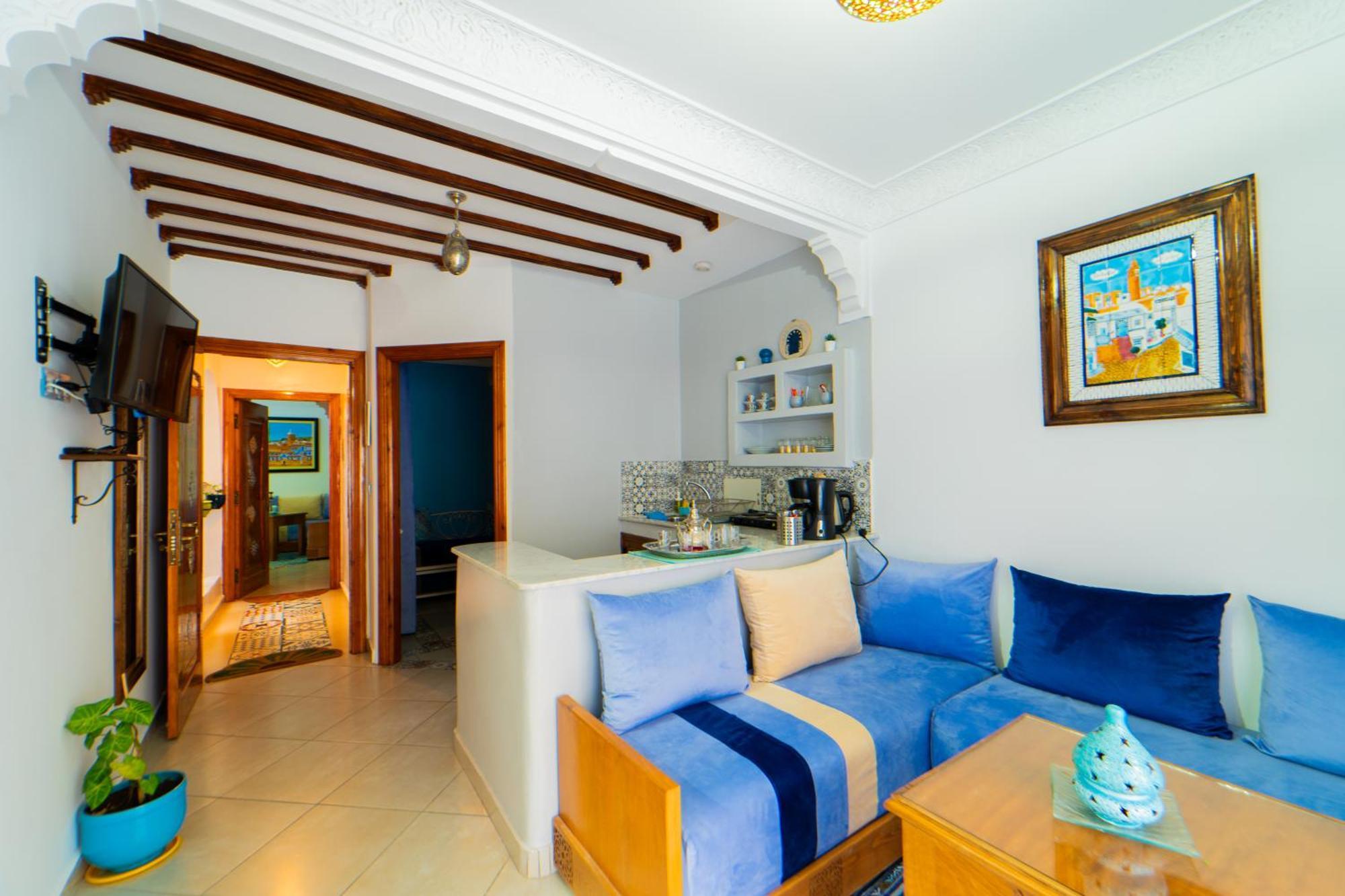 Dar Jinane Apartment Chefchaouen Bagian luar foto