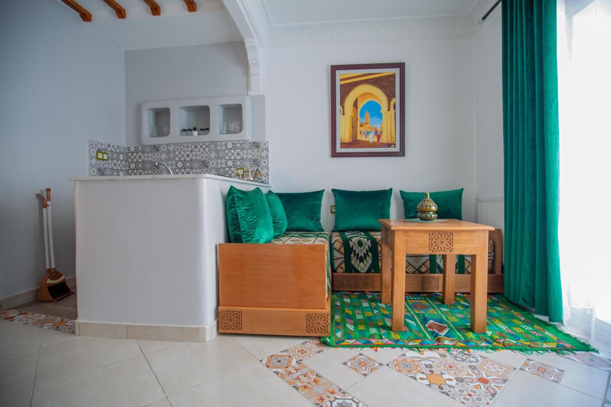 Dar Jinane Apartment Chefchaouen Bagian luar foto